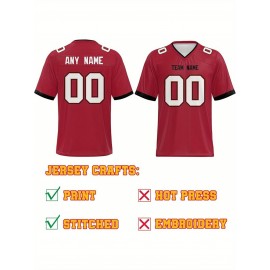 Customized football jerseys, personalized football shirts, printed and sewn names and numbers, personalized football and tennis jerseys, outdoor sports matches