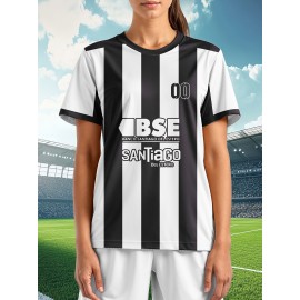 Custom Women's Soccer Jersey - Personalized Team & Name Customization, Plus-Size Football Shirt with Quick-Dry Fabric, Breathable Training Top for Women's Teams, Games, Practice - Athletic Apparel, Comfortable Fit