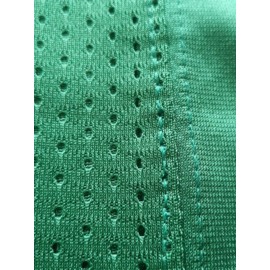 Men's Green #5 Embroidered Rugby Jersey - Loose Fit Breathable V-Neck Top for Sports, Casual & Streetwear | All-Season Outdoor & Gym Wear | Machine Washable, Embroidered Detailing