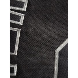 Men's Black #2 NY Baseball Jersey - Classic Letter Design, Breathable Button-Up Short Sleeve Shirt for Training, Games & Casual Wear