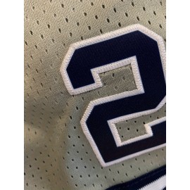 Men's Gray # 2 Basketball Shorts, Classic Letter Embroidery Design, Breathable Shirt With Button Style Short Sleeves, Suitable For Training And Competition