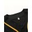Men's #1 Black Baseball Jersey - Classic Embroidered Letter Design, Breathable Button-Up Short Sleeve Shirt for Training & Competition