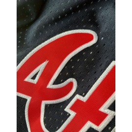 Men's Blue # 13 Basketball Shorts, Classic Letter Embroidery Design, Breathable Button Style Short Sleeve Shirt, Suitable For Training And Competition