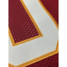 Men'S Red # 10 Rugby Jacket Loose Embroidered Sports, Fashionable, Casual, Street Breathable Rugby Top