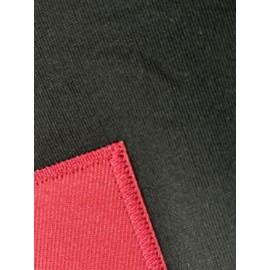 Men'S Black # 23 Rugby Jacket Loose Embroidered Sports, Fashionable, Casual, Street Breathable Rugby Top