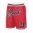 Men's Red # 23 Basketball Shorts, Classic Letter Embroidery Design, Breathable Button Style Short Sleeve Shirt, Suitable For Training And Competition