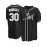 Men's Black #30 Baseball Jersey with RODRIGUEZ Embroidery - Breathable Button-Up V-Neck Shirt, Loose Fit for Training, Games & Casual Wear - All-Season Sportswear for Men & Teens, Outdoor Activity Shirt | Striped Baseball Shirt | Durable Embroidery