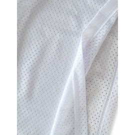 Men's White # 33 Rugby Shirt With Loose Embroidered Sports, Fashionable, Casual, Street Breathable Rugby Top