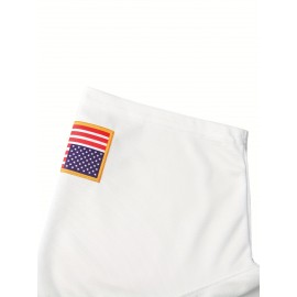 [Casual Style] Men's #27 White Baseball Jersey - Breathable V-Neck, Loose Fit with 