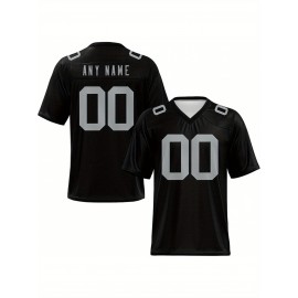 Customized football jerseys, personalized football shirts, printed and sewn names and numbers, personalized football and tennis jerseys, outdoor sports matches