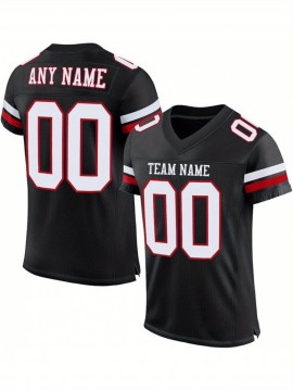 Customized football jerseys with personalized printed names and numbers. Customized large-sized Women's sports uniforms and sweatshirts are suitable for sports, outdoor sports, sports clothing, event clothing, sports style, and durable sports clothin