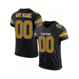 Customized football jerseys with personalized printed names and numbers. Customized large-sized Women's sports uniforms and sweatshirts are suitable for sports, outdoor sports, sports clothing, event clothing, sports style, and durable sports clothin